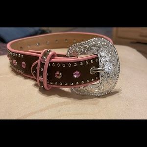 Girls western belt